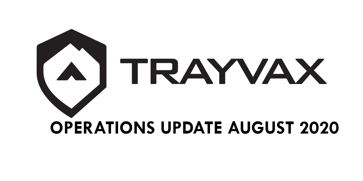Operations Update: August 2020