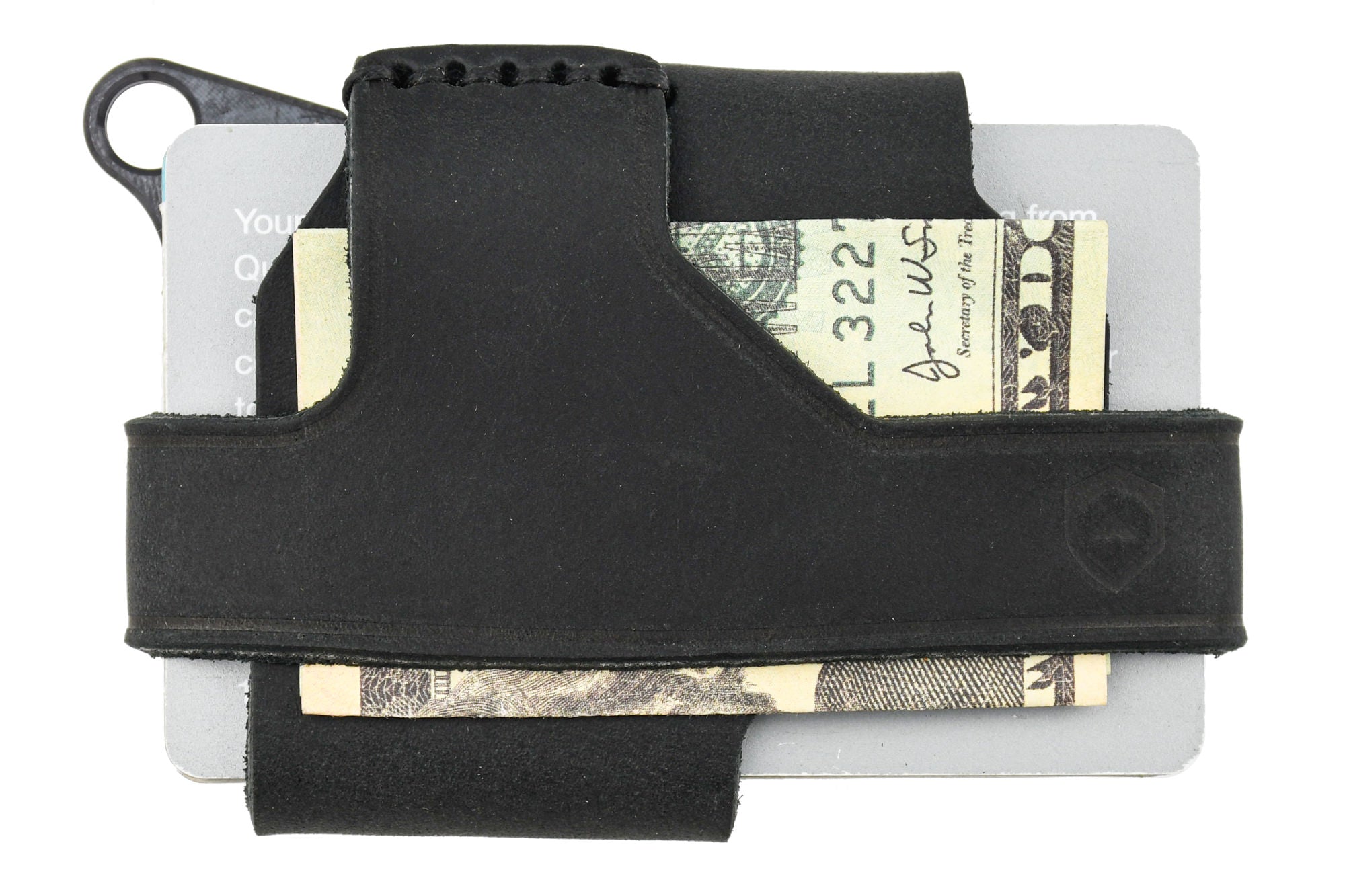 Bexar Goods Simple Card Wallet with Money Clip
