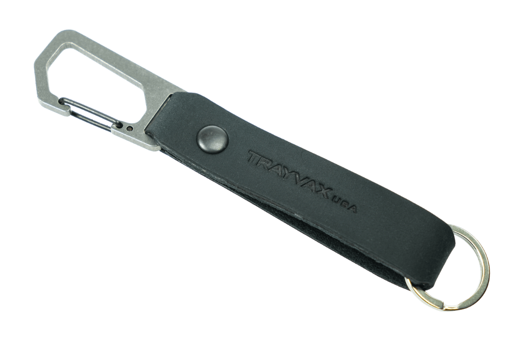 Trayvax Enterprises Accessories Raw / Stealth Black Keyton Clip | Carabiner Keychain