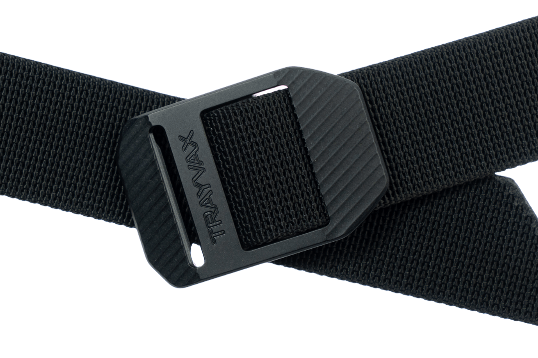 Trayvax Enterprises Belt Accessories CNC Cinch Belt - Black / Black