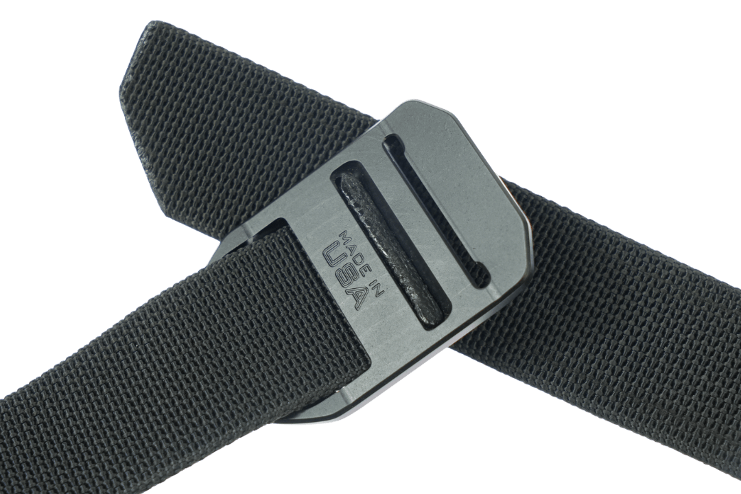 Trayvax Enterprises Belt Accessories CNC Cinch Belt - Black / Black