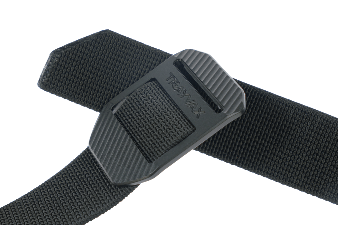 Trayvax Enterprises Belt Accessories CNC Cinch Belt - Black / Black