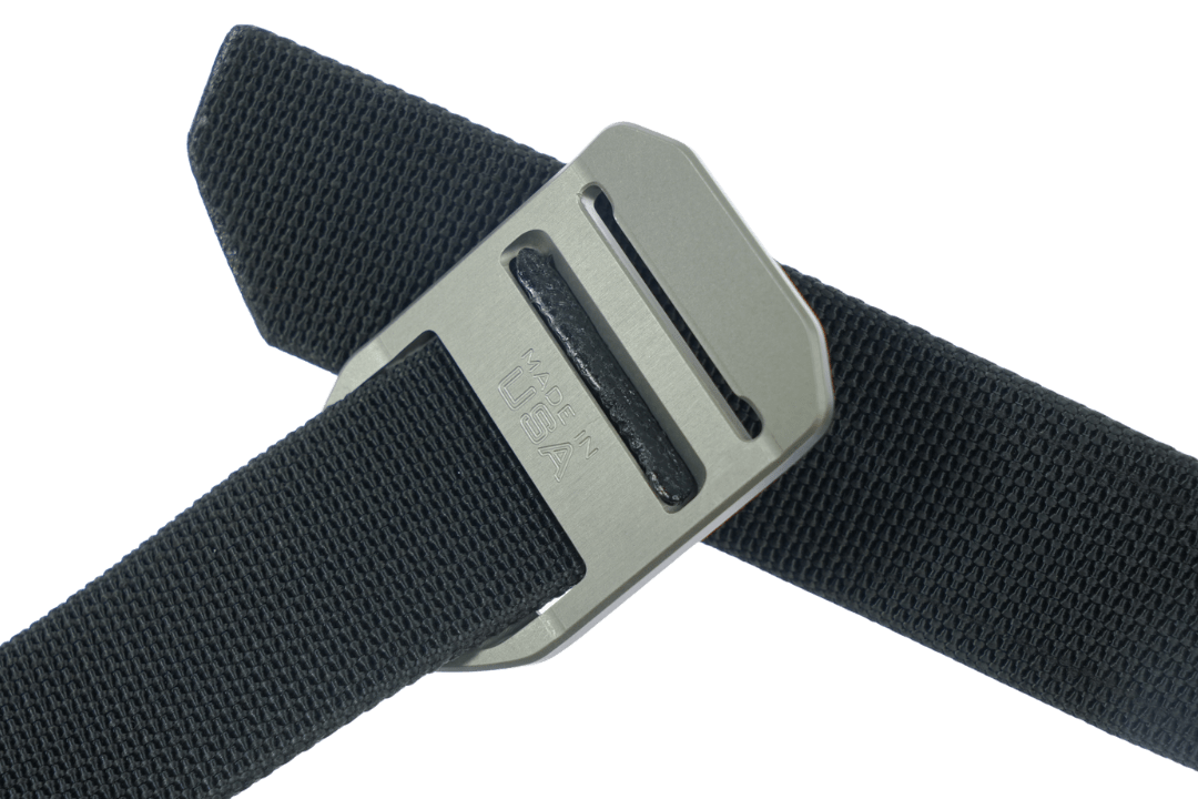 Trayvax Enterprises Belt Accessories CNC Cinch Belt - Black / Grey