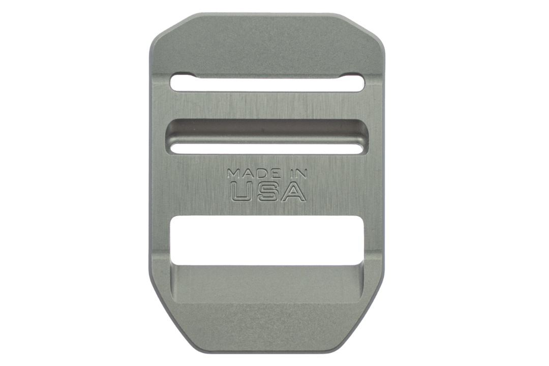 Trayvax Enterprises Belt Accessories CNC Cinch Belt Buckle - Grey