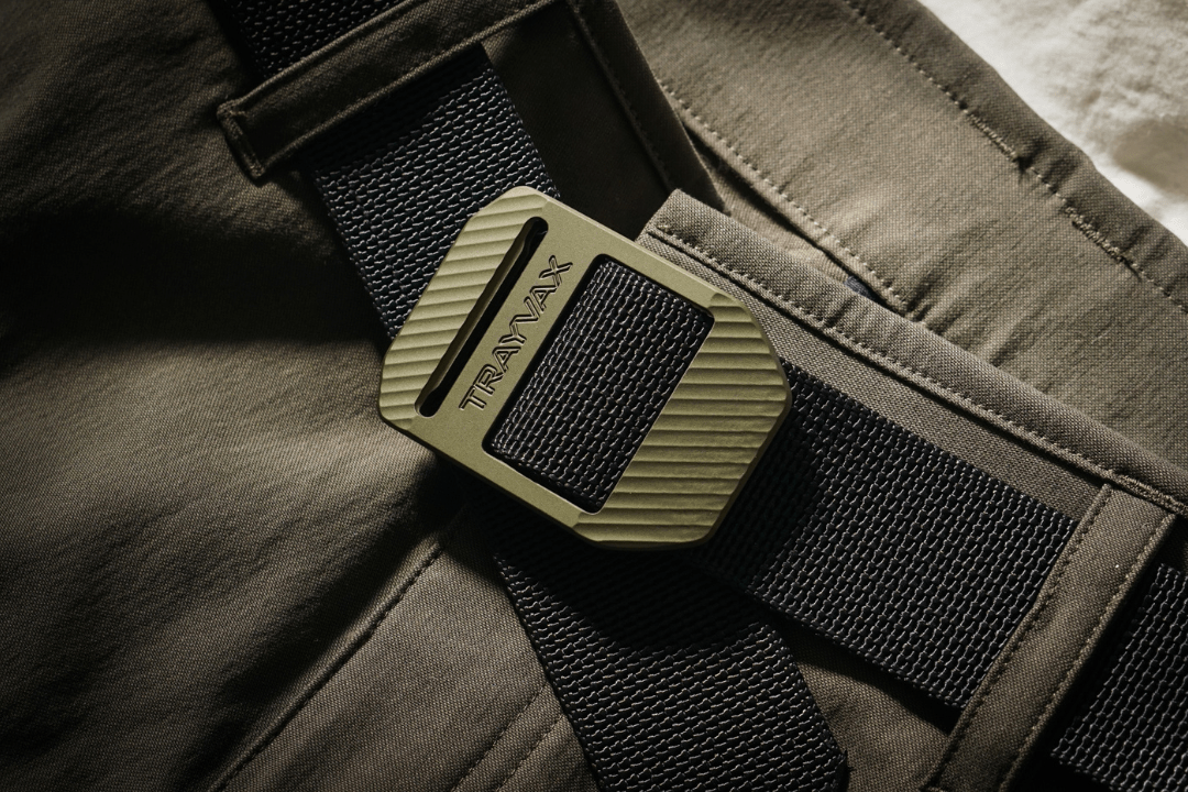 Trayvax Enterprises Belt Accessories CNC Cinch Belt Buckle - OD Green