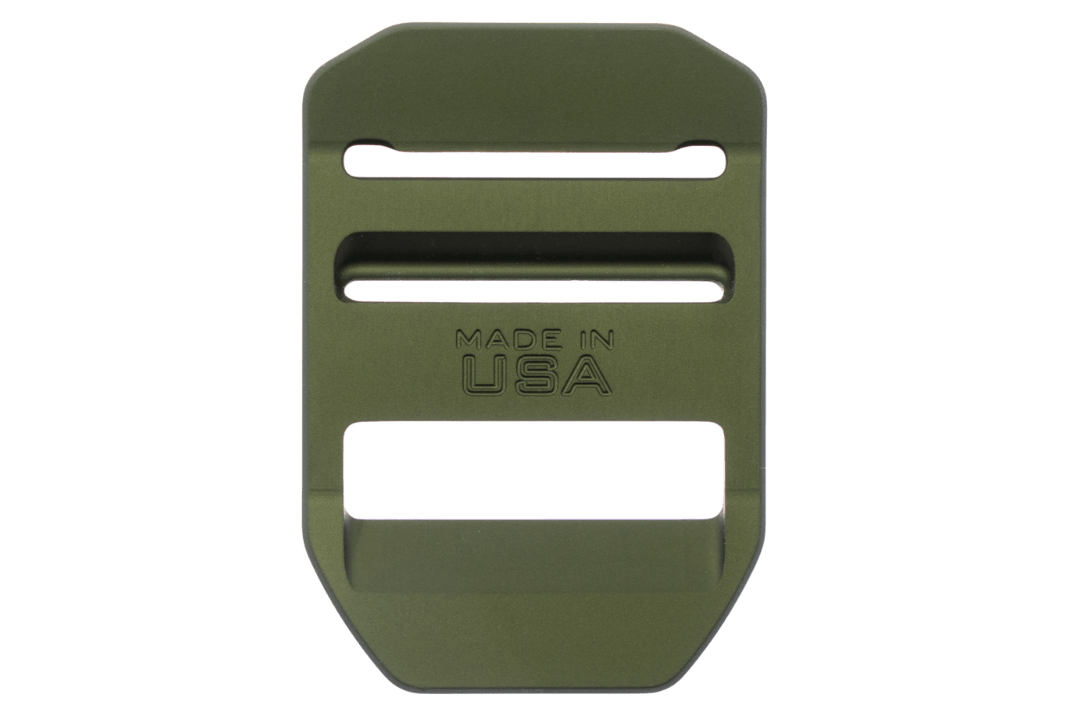 Trayvax Enterprises Belt Accessories CNC Cinch Belt Buckle - OD Green