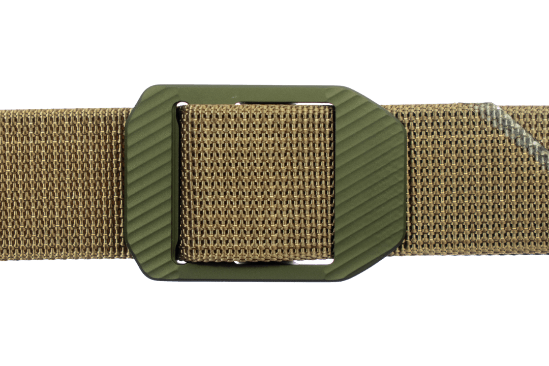 Trayvax Enterprises Belt Accessories CNC Cinch Belt - Tan / OD Green