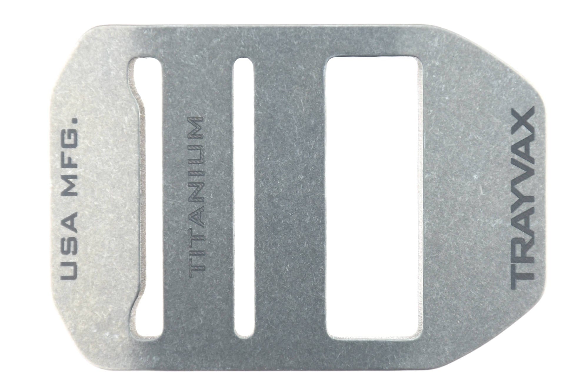 Trayvax Titanium Cinch Belt Buckle - Main Image