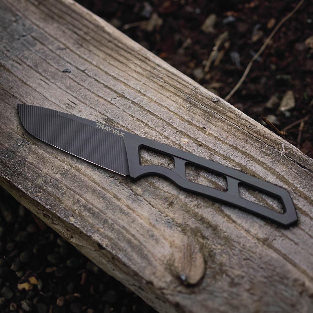 Trayvax Enterprises Knife Trayvax Trek Field Knife - Black Oxide