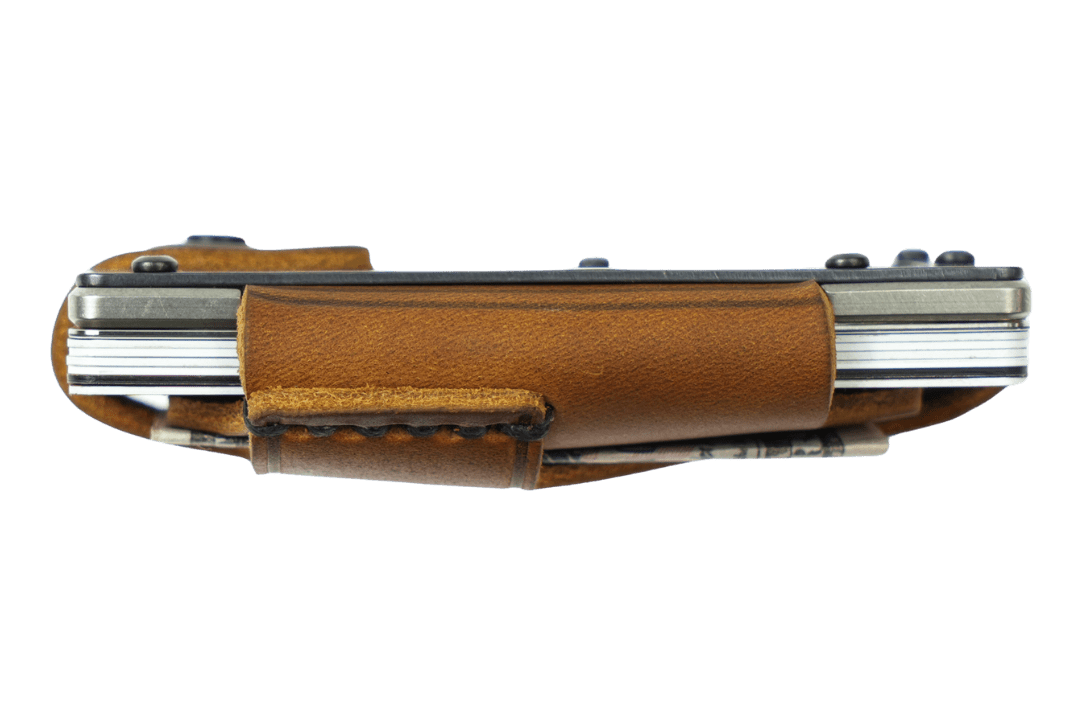 Trayvax Enterprises Wallet Contour Lite Wallet - Ti Tobacco Brown