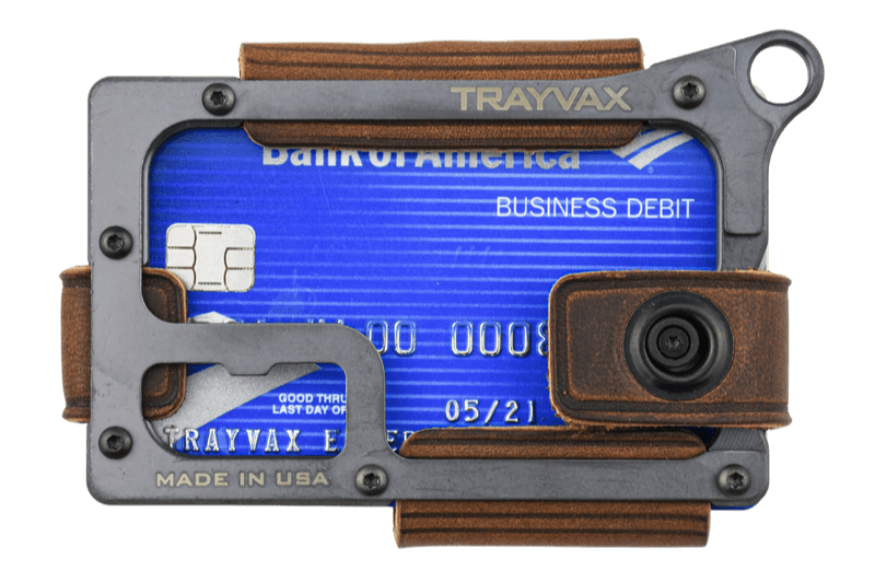 Trayvax Enterprises Wallet Contour Wallet - Black Mississippi Mud