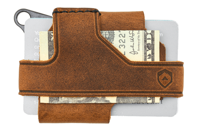 Trayvax Enterprises Wallet Contour Wallet - Black Tobacco Brown