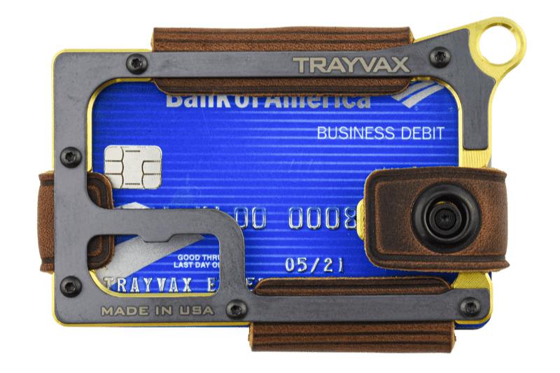 Trayvax Enterprises Wallet Contour Wallet - Brass Mississippi Mud