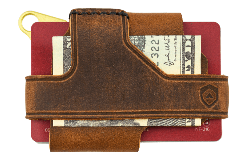 Trayvax Enterprises Wallet Contour Wallet - Brass Tobacco Brown