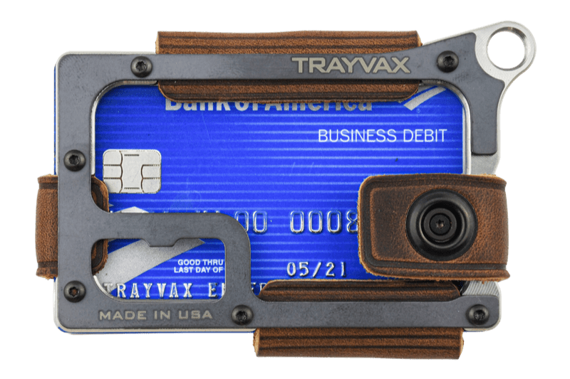 Trayvax Enterprises Wallet Contour Wallet - Raw Mississippi Mud