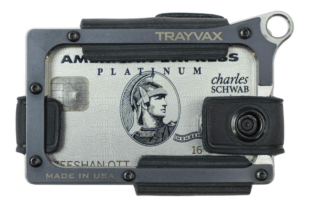 Trayvax Enterprises Wallet Contour Wallet - Raw Stealth Black