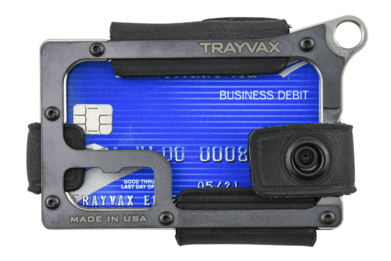 Trayvax Enterprises Wallet Contour Wallet - Raw Stealth Black