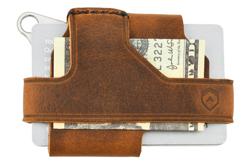 Trayvax Enterprises Wallet Contour Wallet - Raw Tobacco Brown