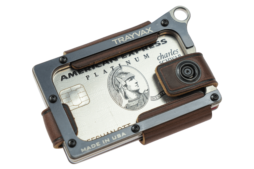 Trayvax Enterprises Wallet Contour Wallet - Titanium Mississippi Mud