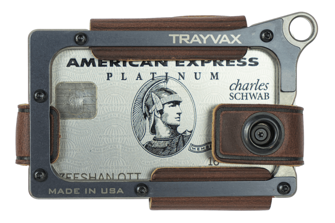 Trayvax Enterprises Wallet Contour Wallet - Titanium Mississippi Mud