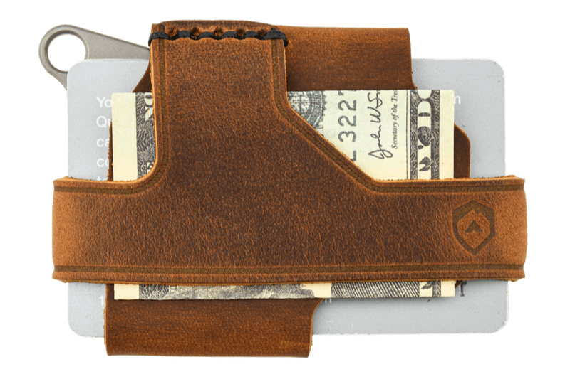 Trayvax Enterprises Wallet Contour Wallet - Titanium Tobacco Brown