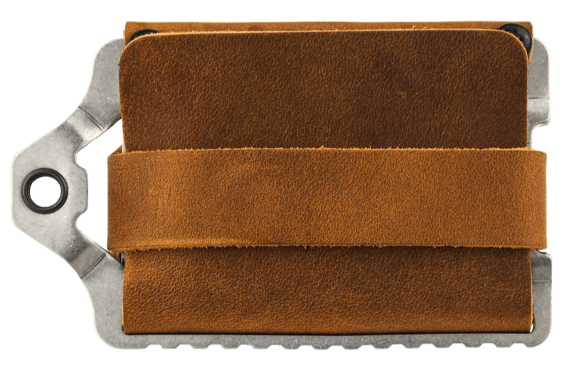 Trayvax Enterprises Wallet Element Wallet - Raw Tobacco Brown