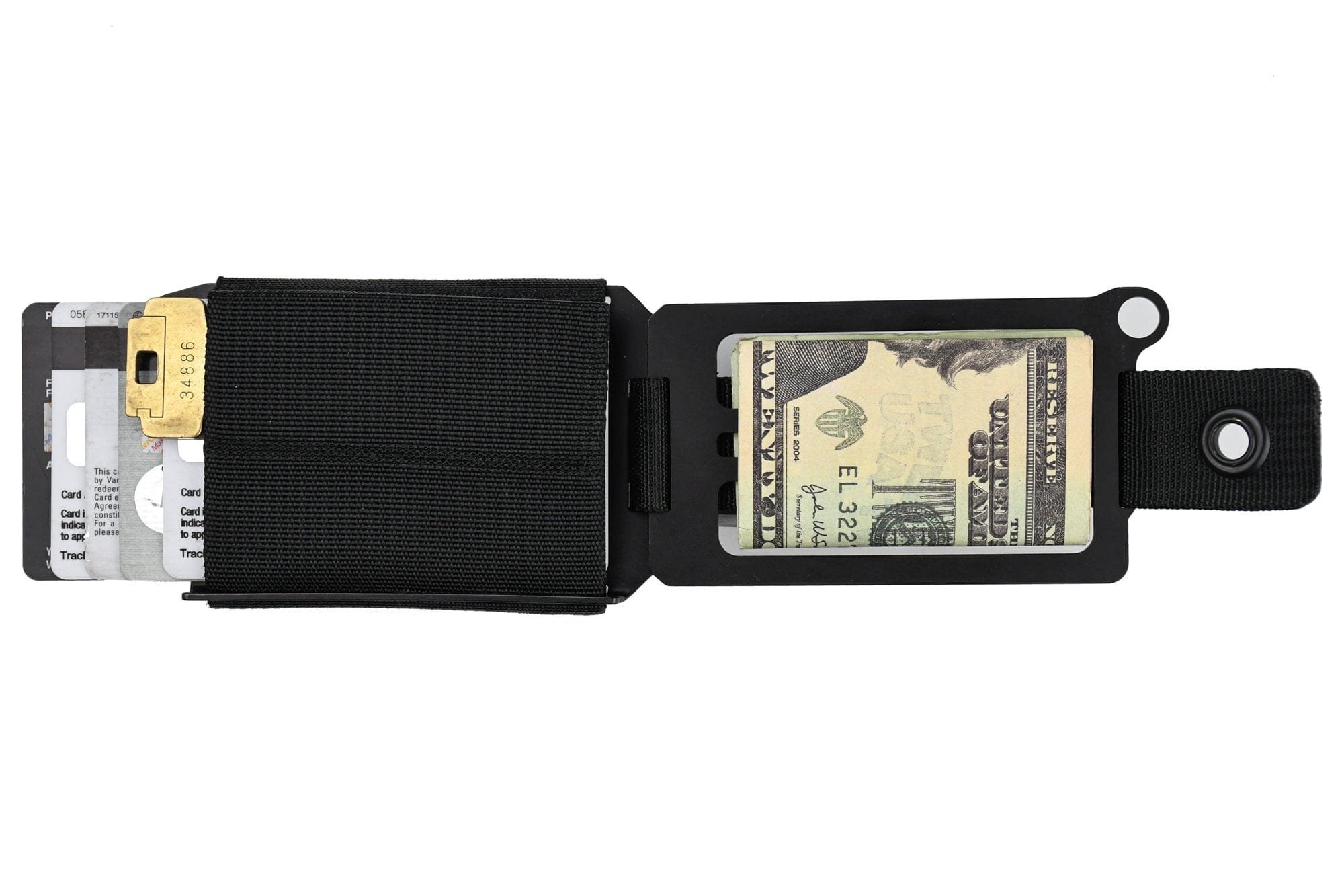 Trayvax Enterprises Wallet Onyx Black Melonite Axis Wallet