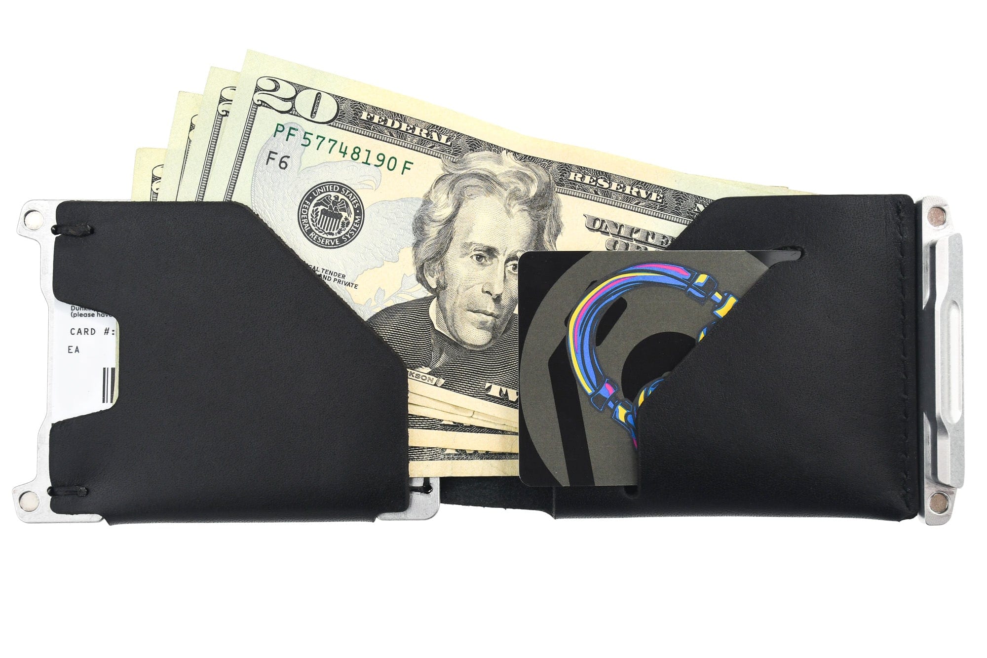 Trayvax Enterprises Wallet Venture Billfold - Raw Tumbled Black