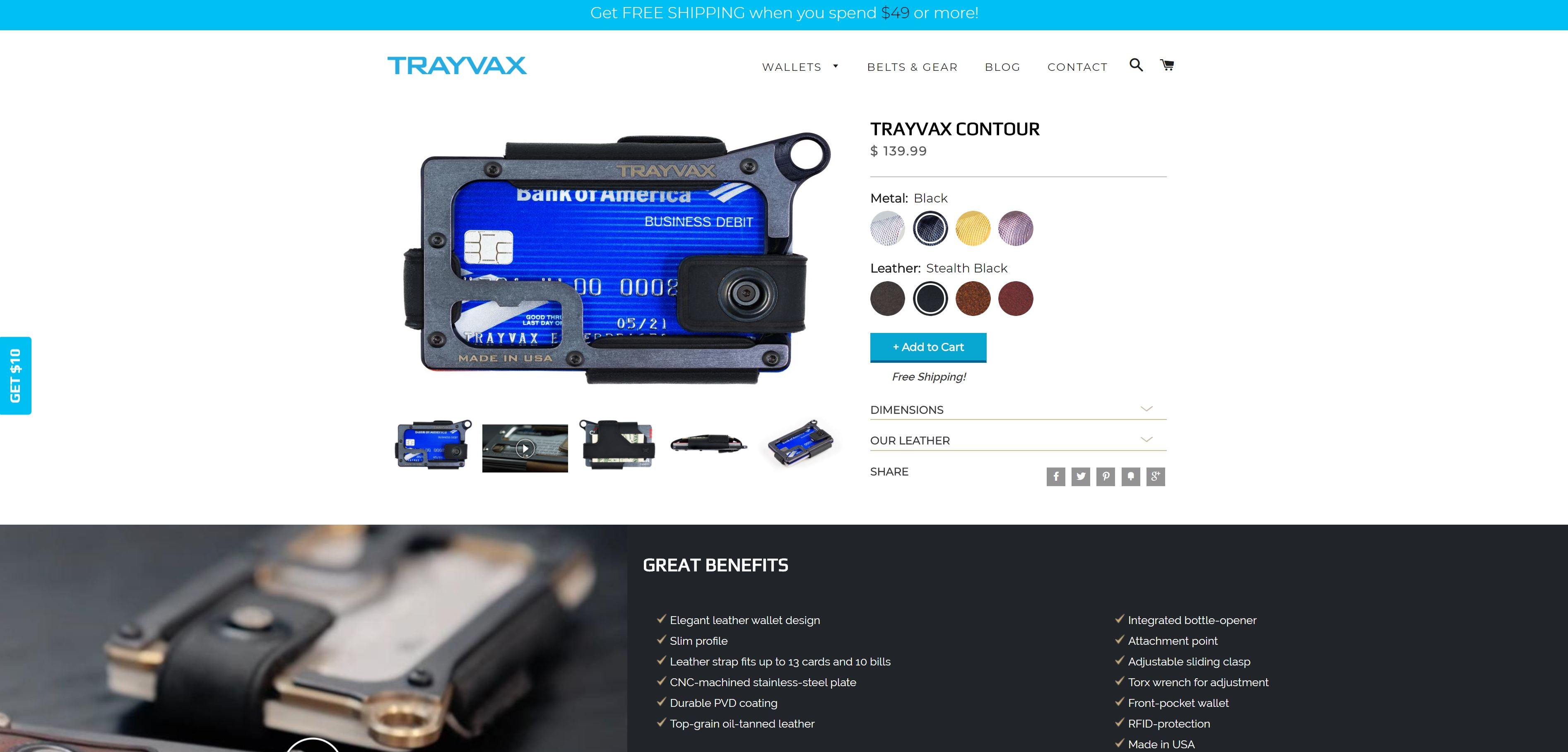 Trayvax.com Gets a Facelift Starting with the Contour