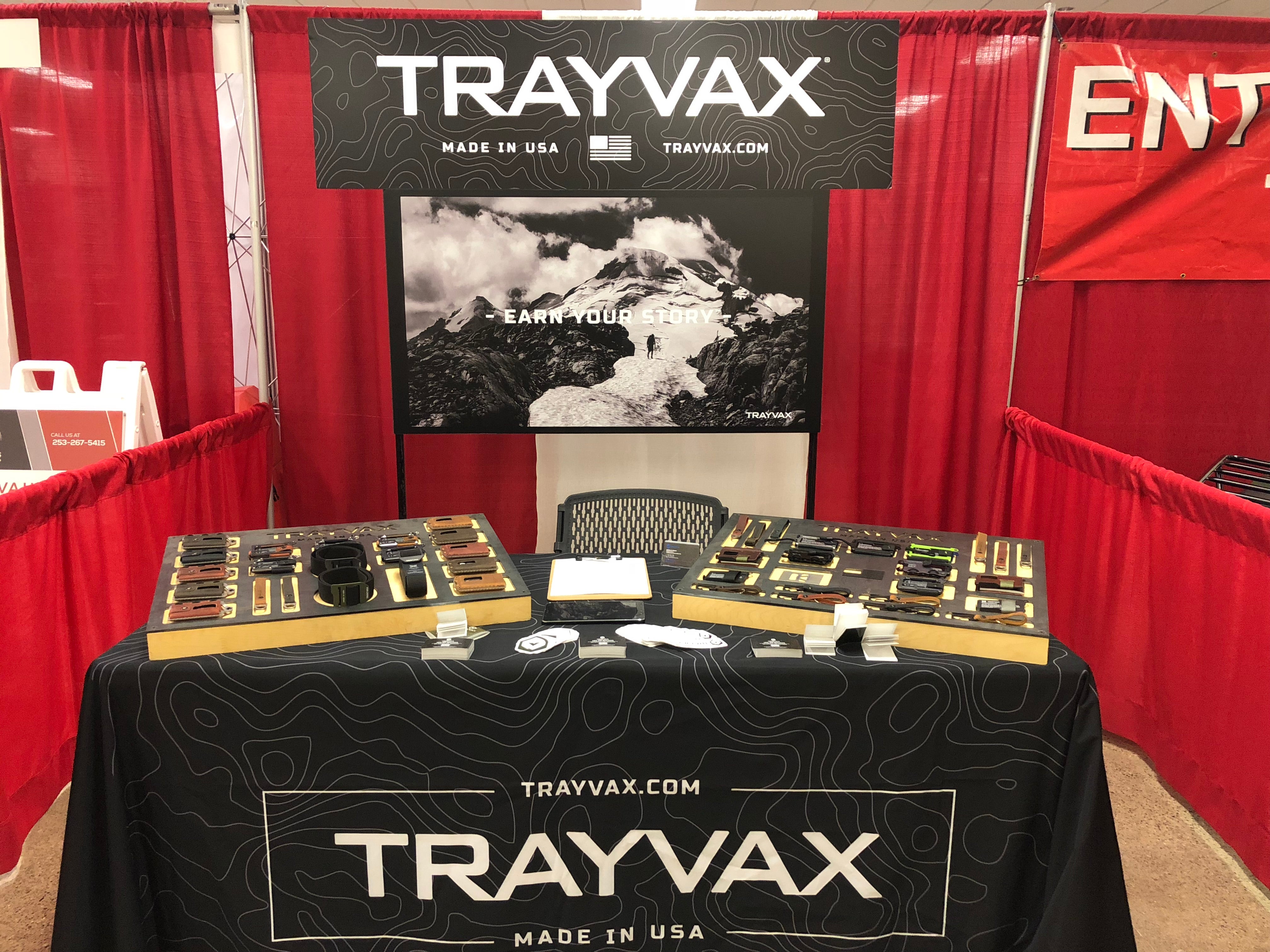 Trayvax at the Washington Sportsmen's Show 2018!