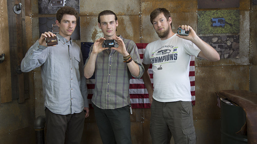 Trayvax Employees Holding Wallets