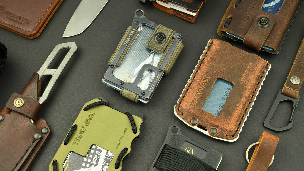 Browse All Trayvax Wallets | USA Made | 65 Year Warranty