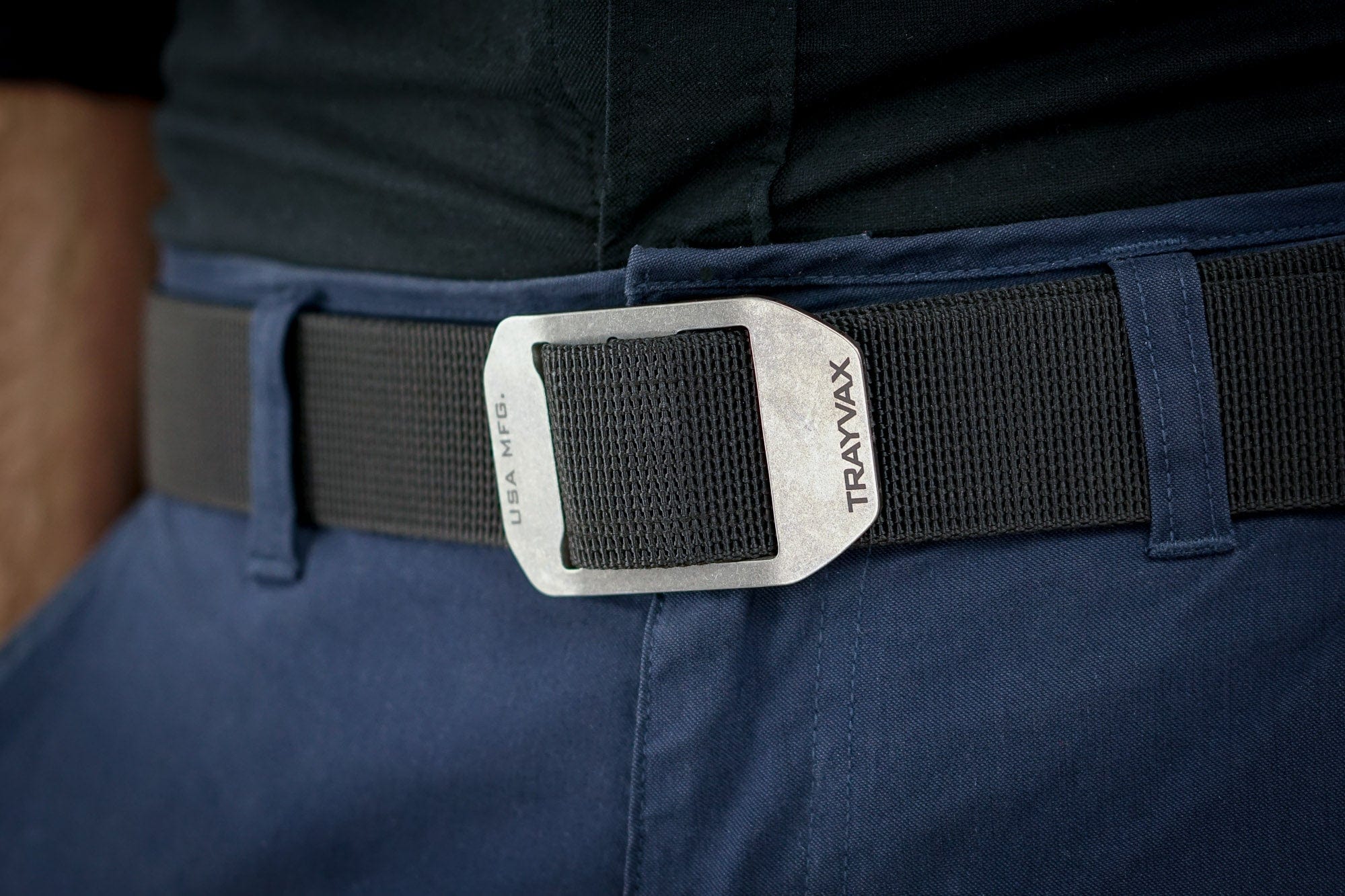 Trayvax  Titanium Cinch Belt