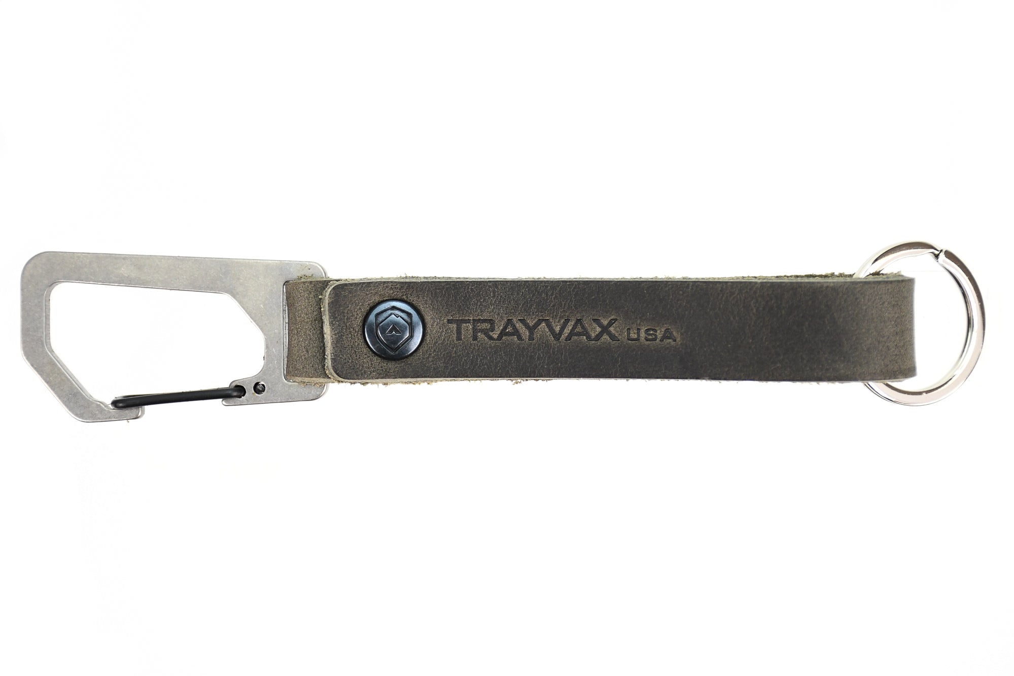 Trayvax Enterprises Accessories Raw / Steel Grey Keyton Clip | Carabiner Keychain