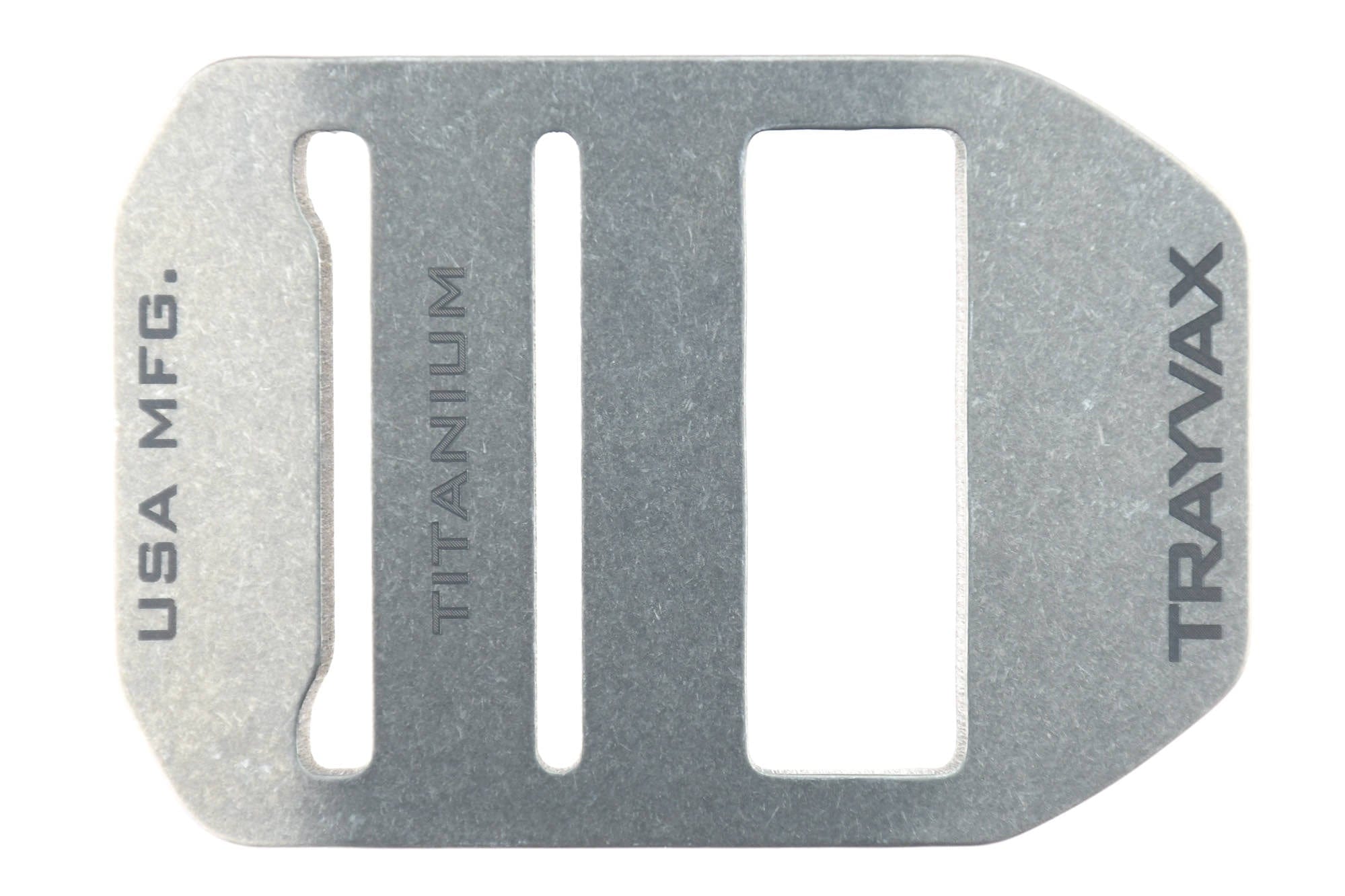 Trayvax Enterprises Belt Accessories Titanium Cinch Belt Buckle