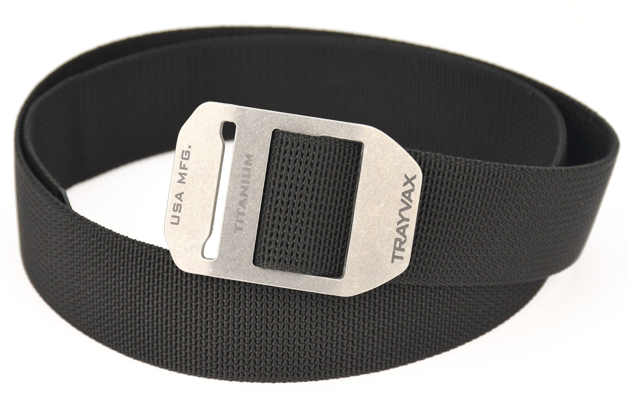 Trayvax Enterprises Belt One Size (up to 46") Titanium Cinch Belt