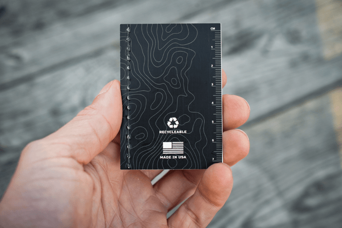 Weatherproof Notepad | Pocket Notebook | Trayvax