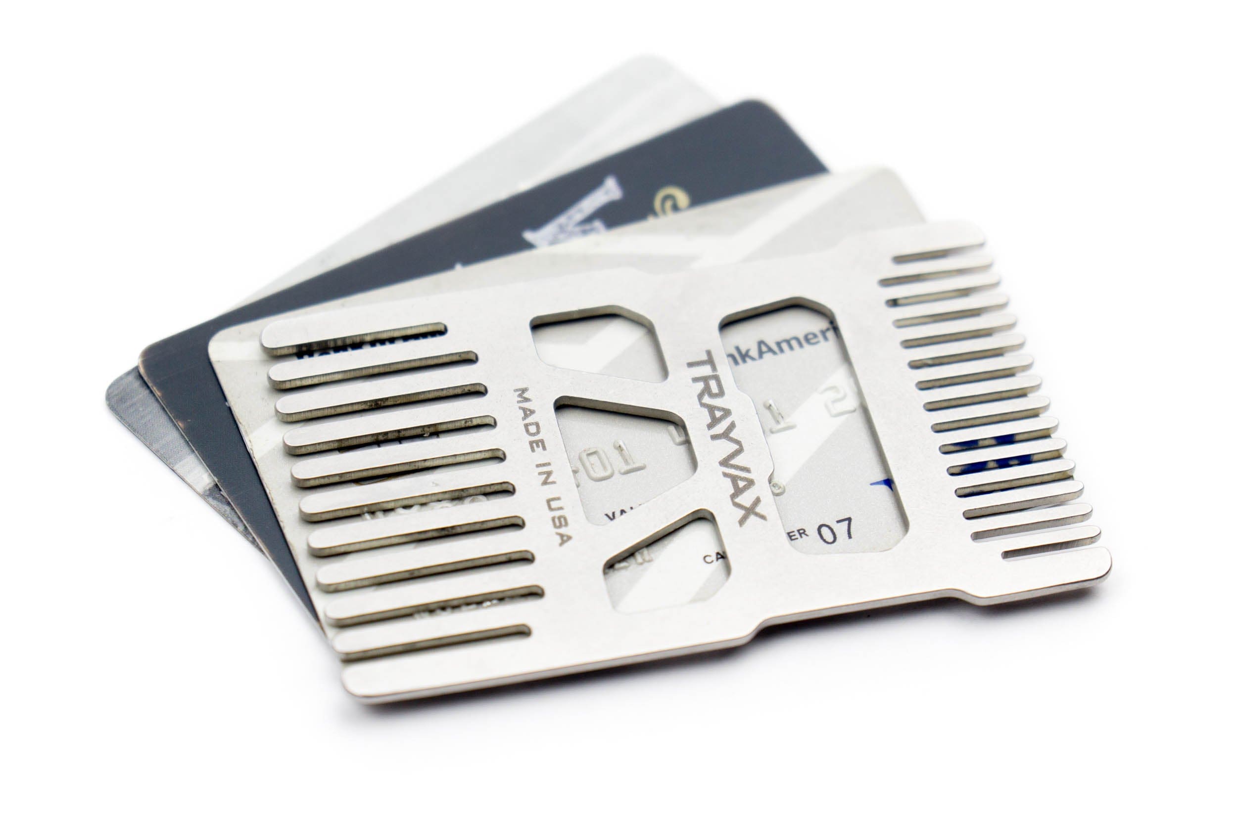 Trayvax Enterprises Wallet Accessories Shift Wallet Comb