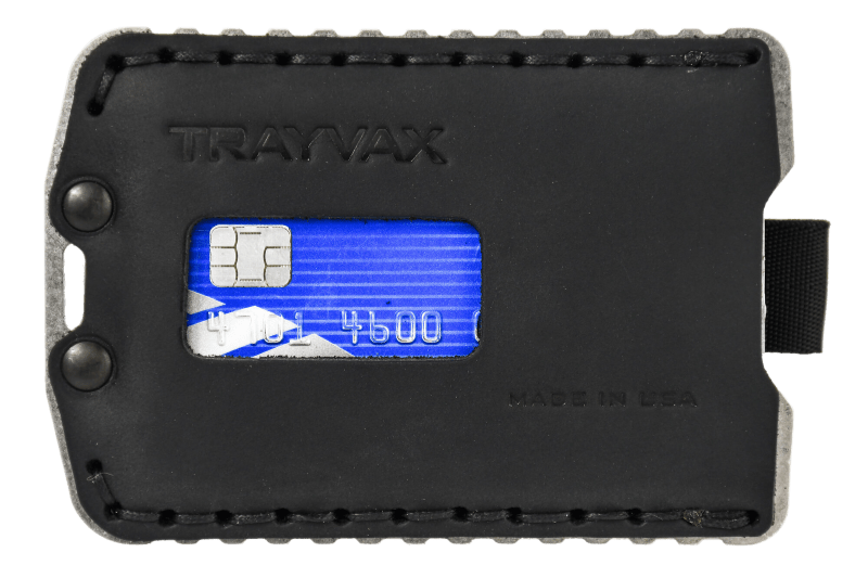 Trayvax Enterprises Wallet Ascent Wallet - Raw Stealth Black