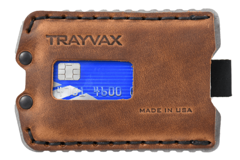 Trayvax Enterprises Wallet Ascent Wallet - Raw Tobacco Brown