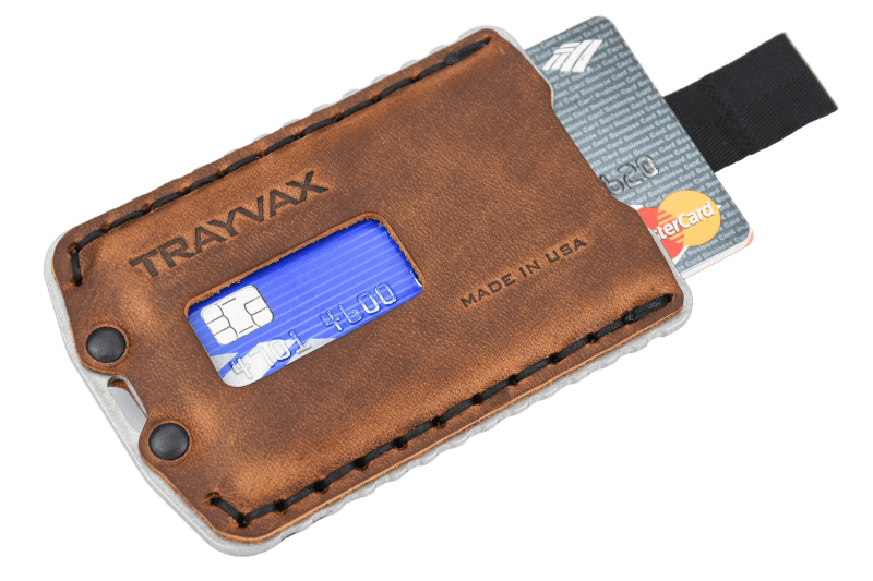 Trayvax Enterprises Wallet Ascent Wallet - Raw Tobacco Brown