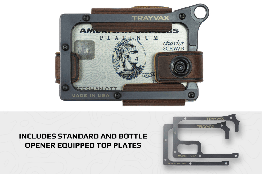 Trayvax Enterprises Wallet Contour Wallet - Black Mississippi Mud