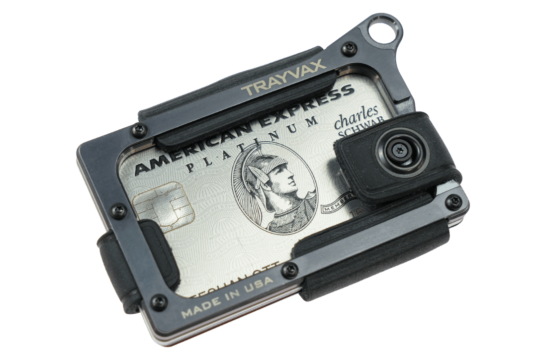 Trayvax Enterprises Wallet Contour Wallet - Black Stealth Black