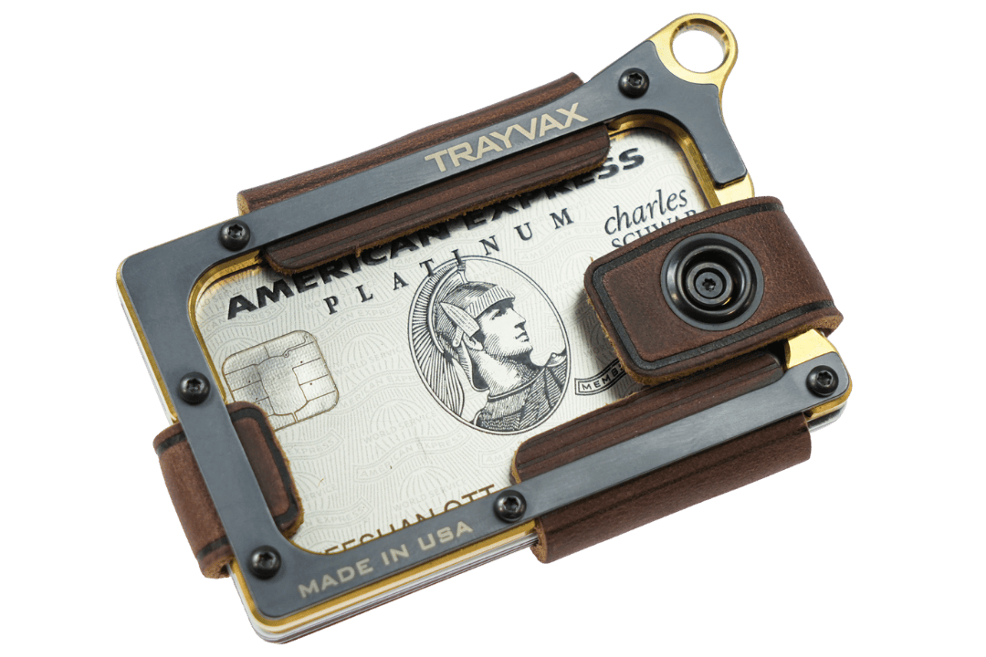 Trayvax Enterprises Wallet Contour Wallet - Brass Mississippi Mud