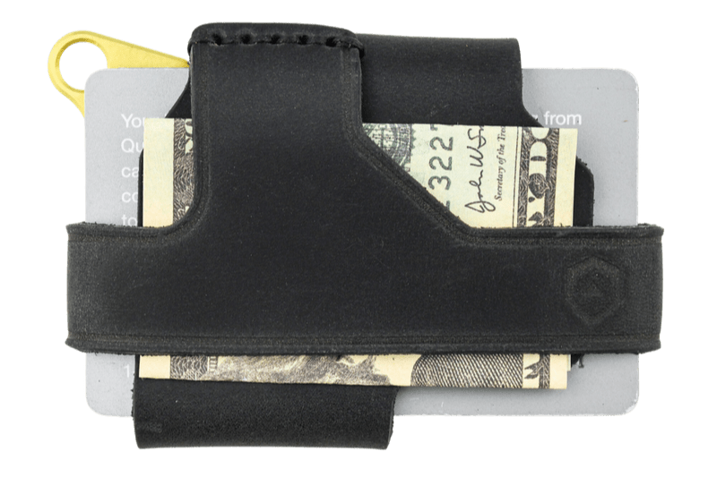 Trayvax Enterprises Wallet Contour Wallet - Brass Stealth Black
