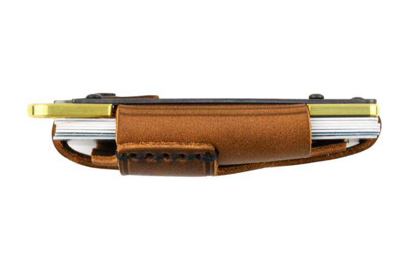 Trayvax Enterprises Wallet Contour Wallet - Brass Tobacco Brown