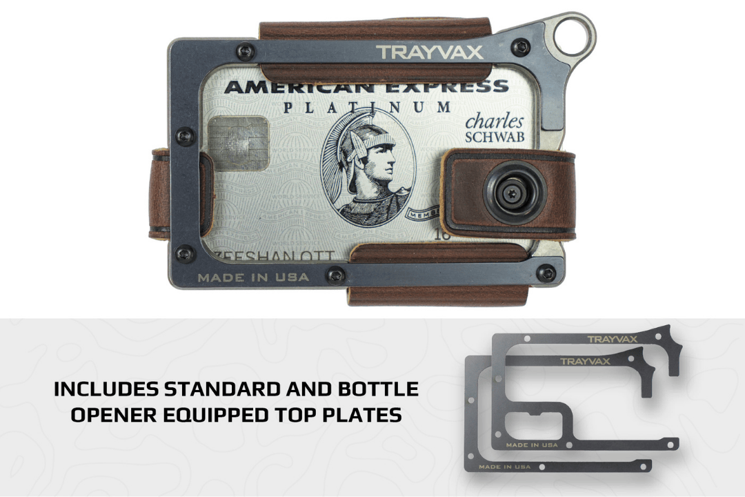 Trayvax Enterprises Wallet Contour Wallet - Titanium Mississippi Mud