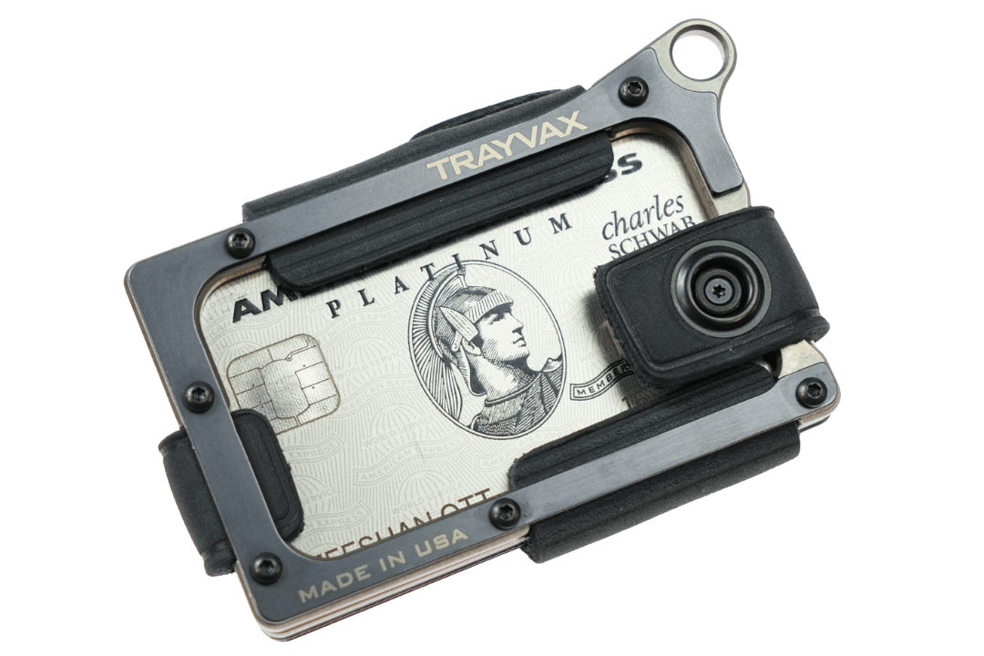 Trayvax Enterprises Wallet Contour Wallet - Titanium Stealth Black