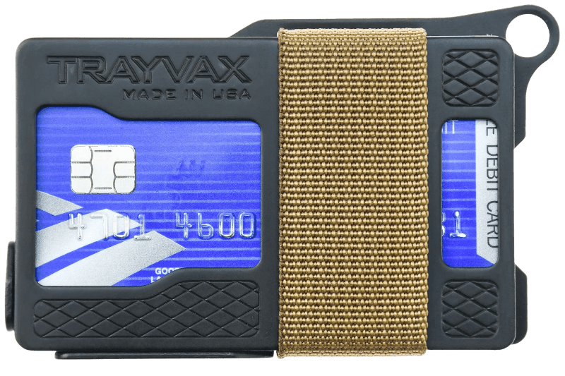 Trayvax Enterprises Wallet Coyote Brown Armored Summit Wallet