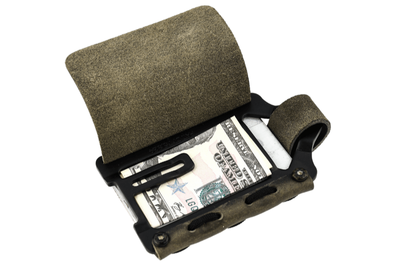 Trayvax Enterprises Wallet Element Wallet - Black Steel Grey